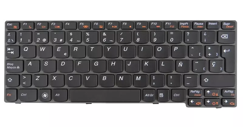 Teclado compatible para port&aacute;til LENOVO s10-3  negro