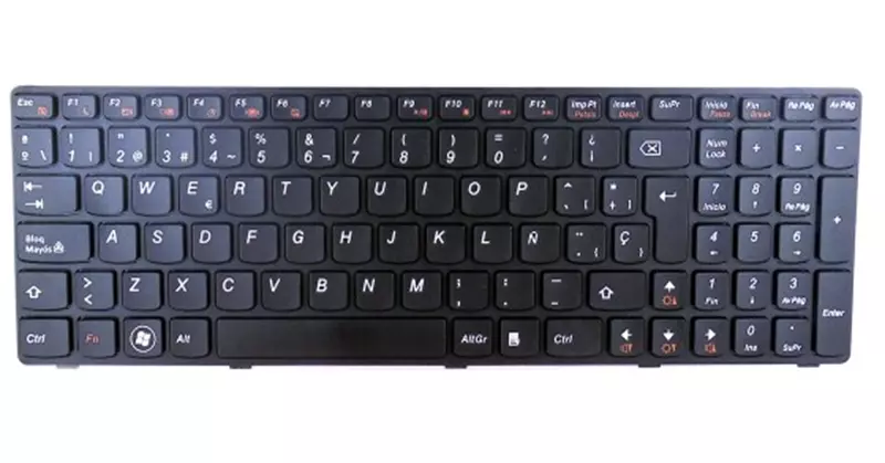 Teclado compatible para port&aacute;til LENOVO G580/ z580/ v580 / z570 / z575