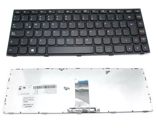 Teclado compatible para port&aacute;til LENOVO IdeaPad g40-30 / g40-70 / g40-45 / flex 14 / b40 /  negro