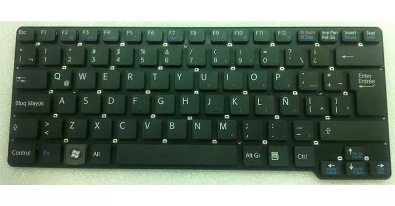 Teclado compatible para port&aacute;til SONY vpc-cw series negro