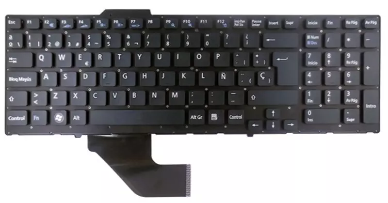 Teclado compatible para port&aacute;til SONY Vaio vpcf / vpcf11 / vpcf12 / vpcf13