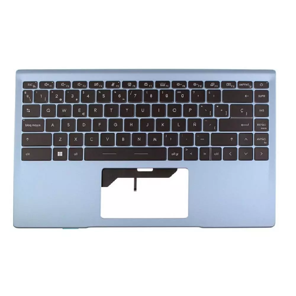 Top case + Teclado compatible para port&aacute;til MSI Modern 14