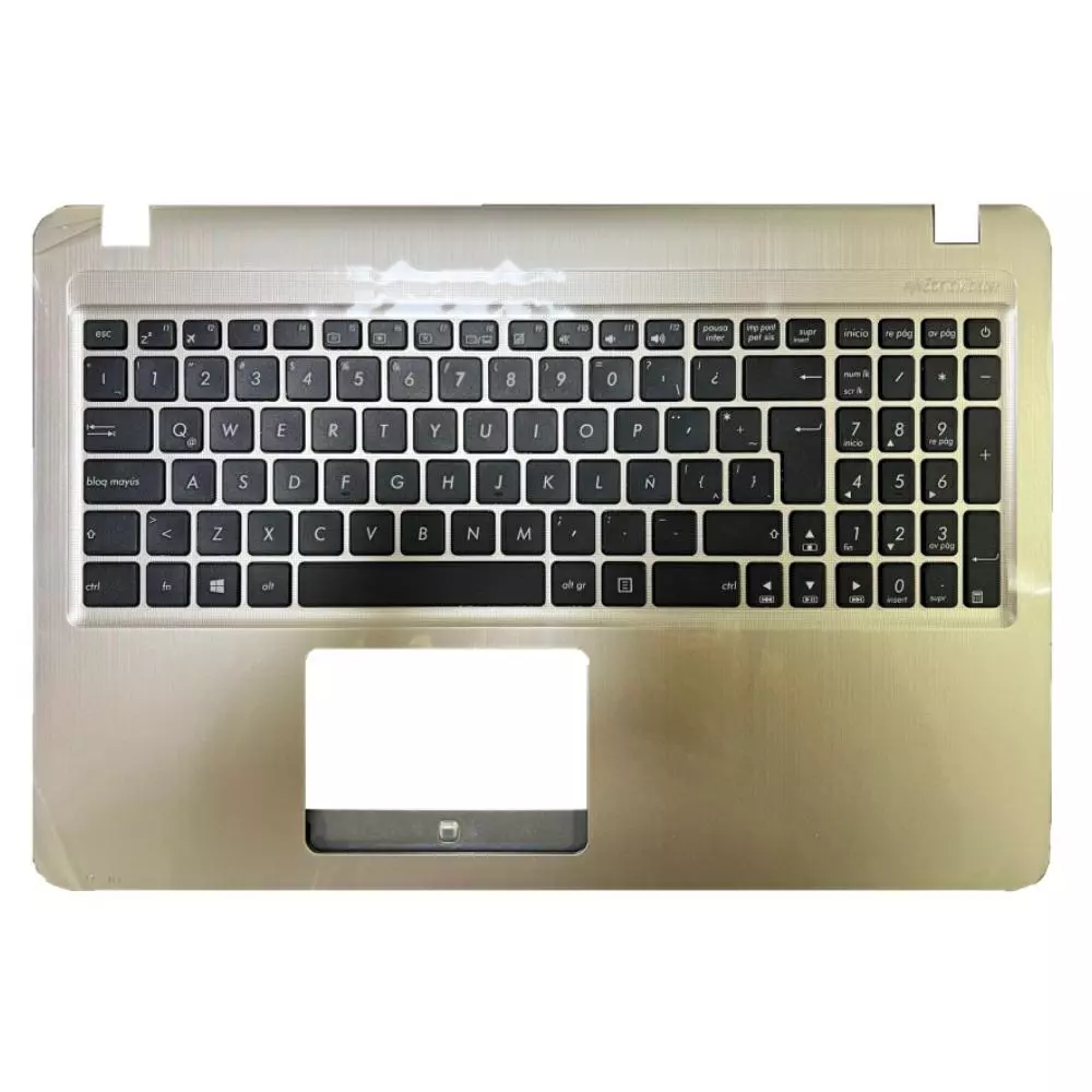 Top case + Teclado compatible para port&aacute;til ASUS A540 / X540 Dorado