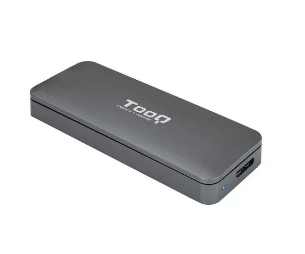 Caja externa SSd M.2 Ngff USB 3.1 Gen1 / Tooq / Gris / TQE-2281G