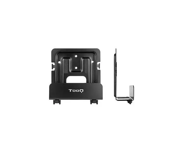 Soporte Universal de Pared Tooq para Reproductor Multimedia, Router, MiniPC / Negro / Max. 5 kg / TQMPM4776