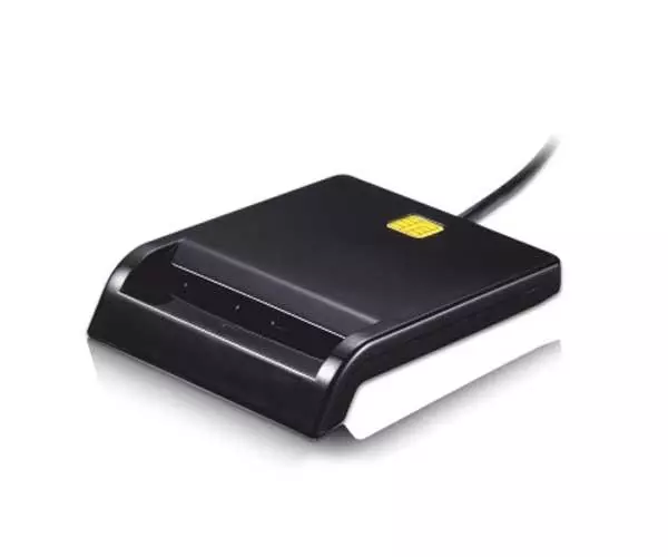 Lector Dni externo Tooq USB 2.0 Negro / Dni 4.0 / TQR-210B