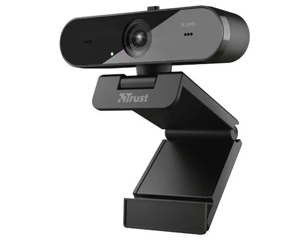 Webcam Streaming Trust 2K TW-250  / QHD 2K / Enfoque Automatico / Gran Angular / 2x Micr&oacute;fonos