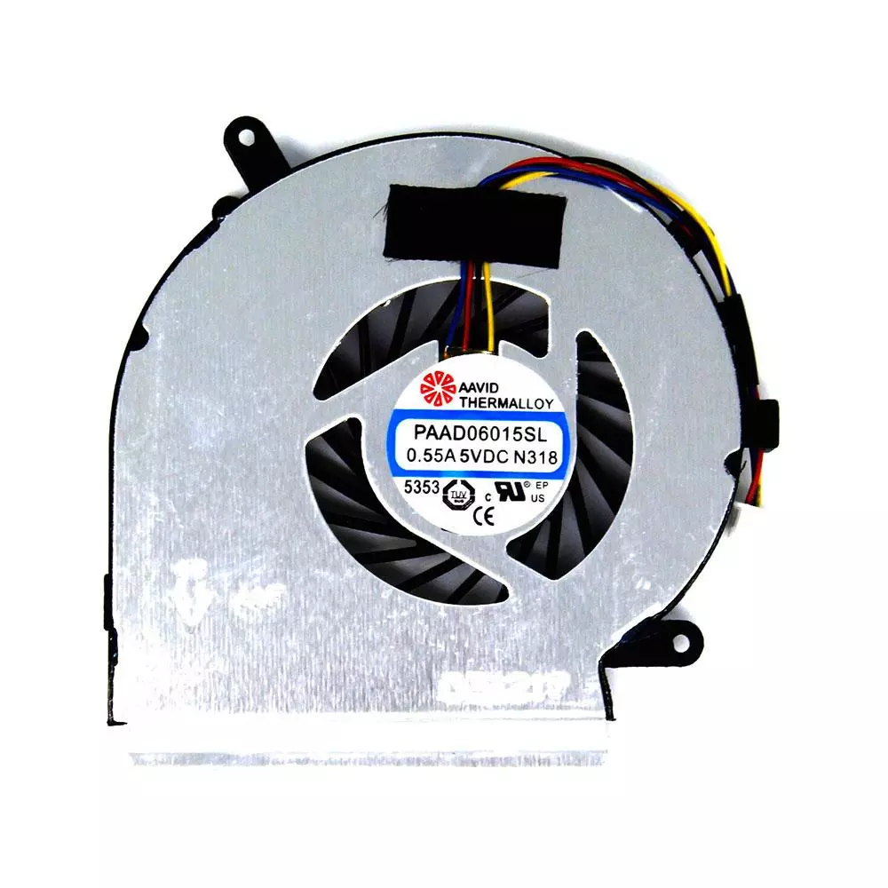Ventilador para portatil MSI CPU GE72G / GE62 4 pines