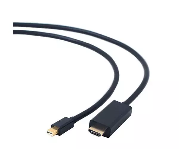 Cable Mini DisplayPort Macho a HDMI Macho / 1.8 m / Negro / Cablexpert cc-mdp-hdmi-6
