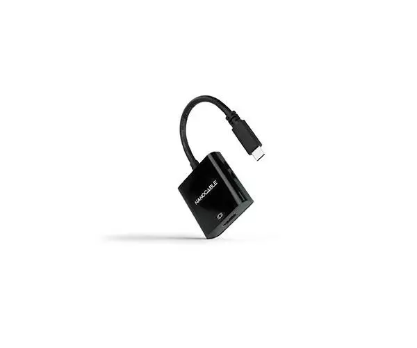 Cable adaptador Type-C a HDMI 4K / 15cm / Negro / 10.16.4102-BK