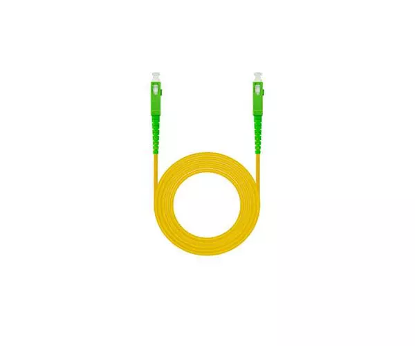 Cable Fibra Optica Monomodo Sc Apc/sc  Apc 9/125u  1 Metro LSZH / Nanocable 10.20.0001