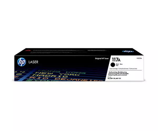 Toner original HP W2070A (117A) Negro