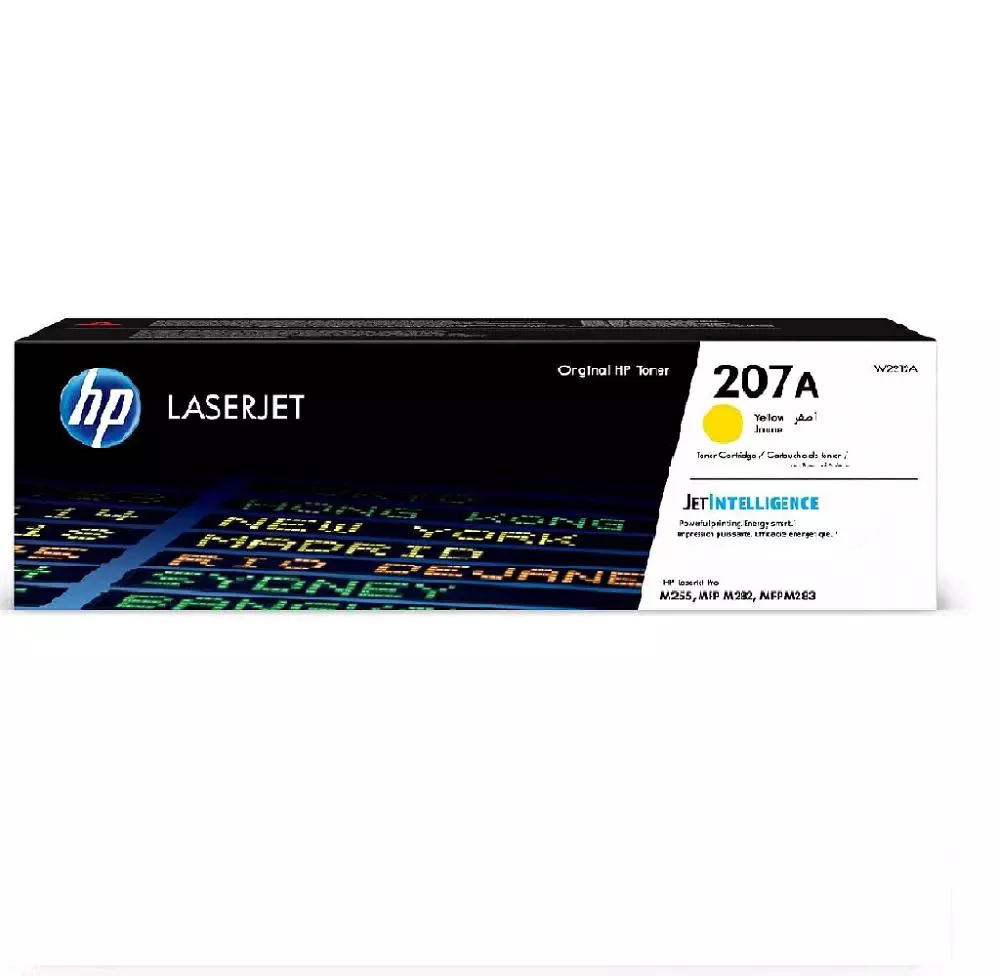 Toner original HP W2212A (207A) Amarillo