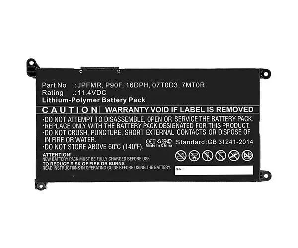 Bater&iacute;a compatible para port&aacute;til DELL Latitude 3310 / 11.4V / 3500 mAh